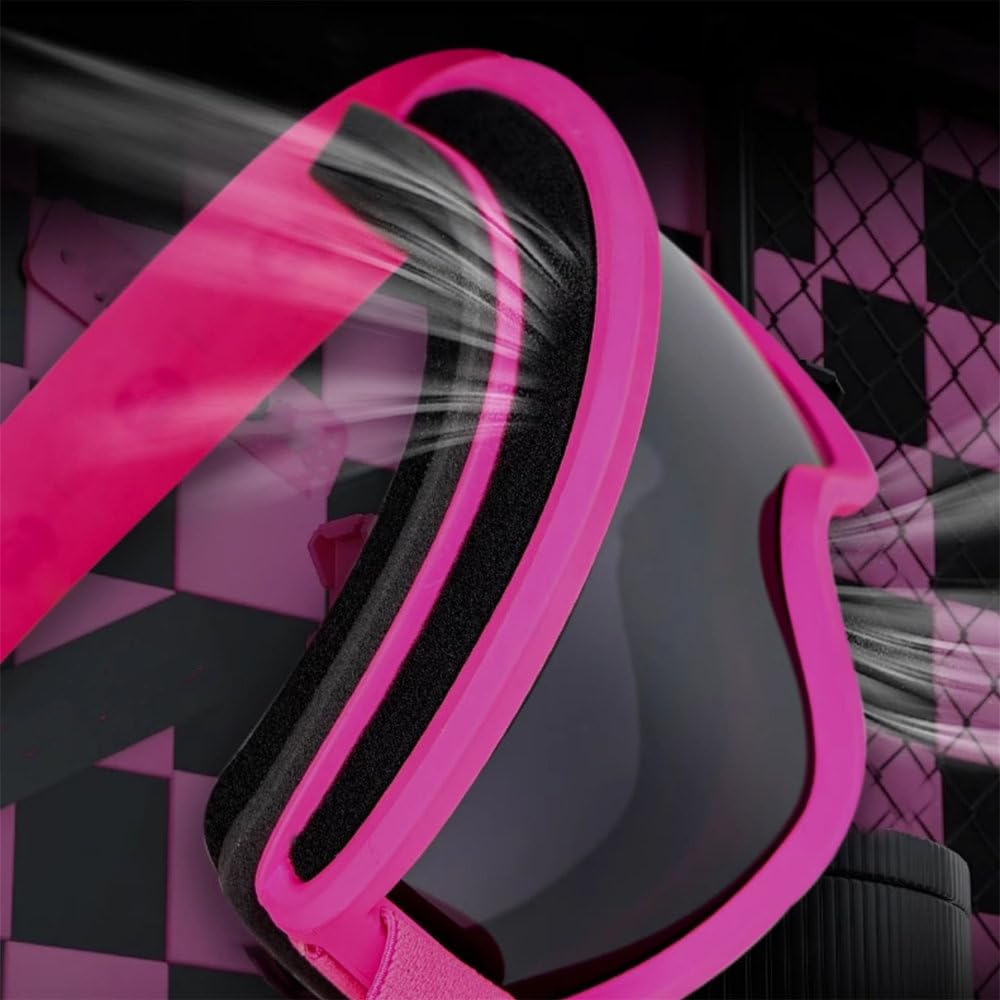 Elegante maschera da sci da uomo e donna, all-in-one, anti-appannamento, snowboard, sci e alpinismo g