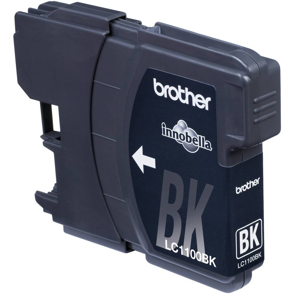 Brother LC1100BK Cartuccia Inkjet Originale, Capacità Standard, Fino A 450 Pagine, Per Stampanti, Nero-image