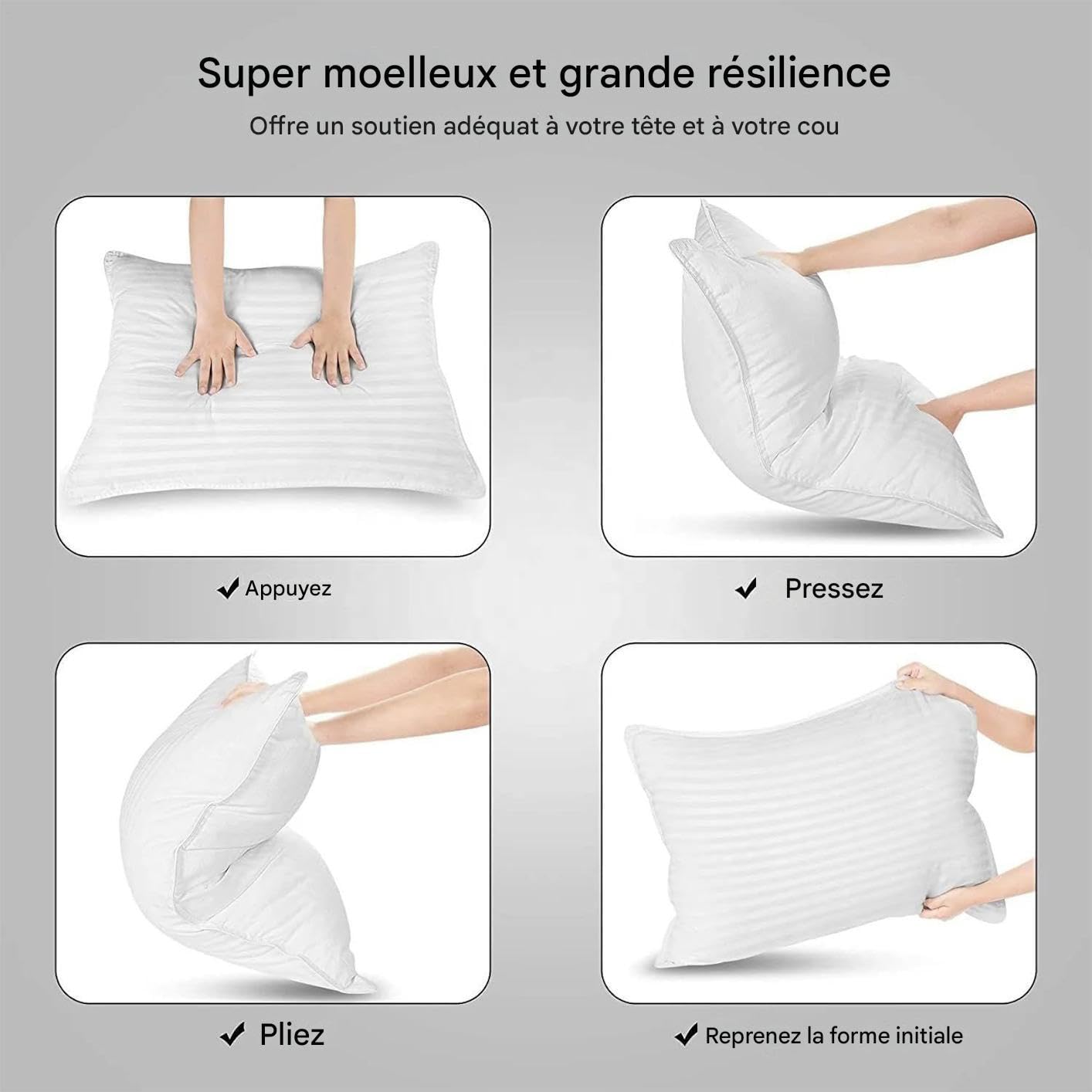 Almohadas Anti-Ronquidos Cojín Cervical Suave Anti-Ronquidos | Almohada Para Dormir Para Dormitorio Sala De Estar Sofá Sillón Hombres Mujeres Niños Jóvenes Adolescentes Hijo