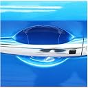 RGY Screen Guard Protector For Maruti Suzuki Baleno Accessories 2022 Car Infotainment system with DOOR HANDLE Protection Guard - 7inch Clear gallery image