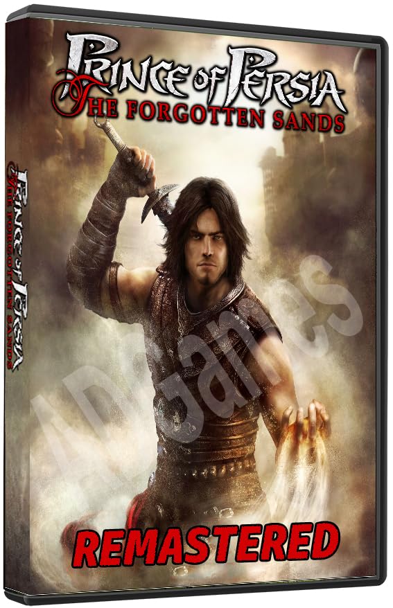 Prince of Persia The Forgaotten Sands (PC) -Original & Remastered Combo Physical DVD Box Set