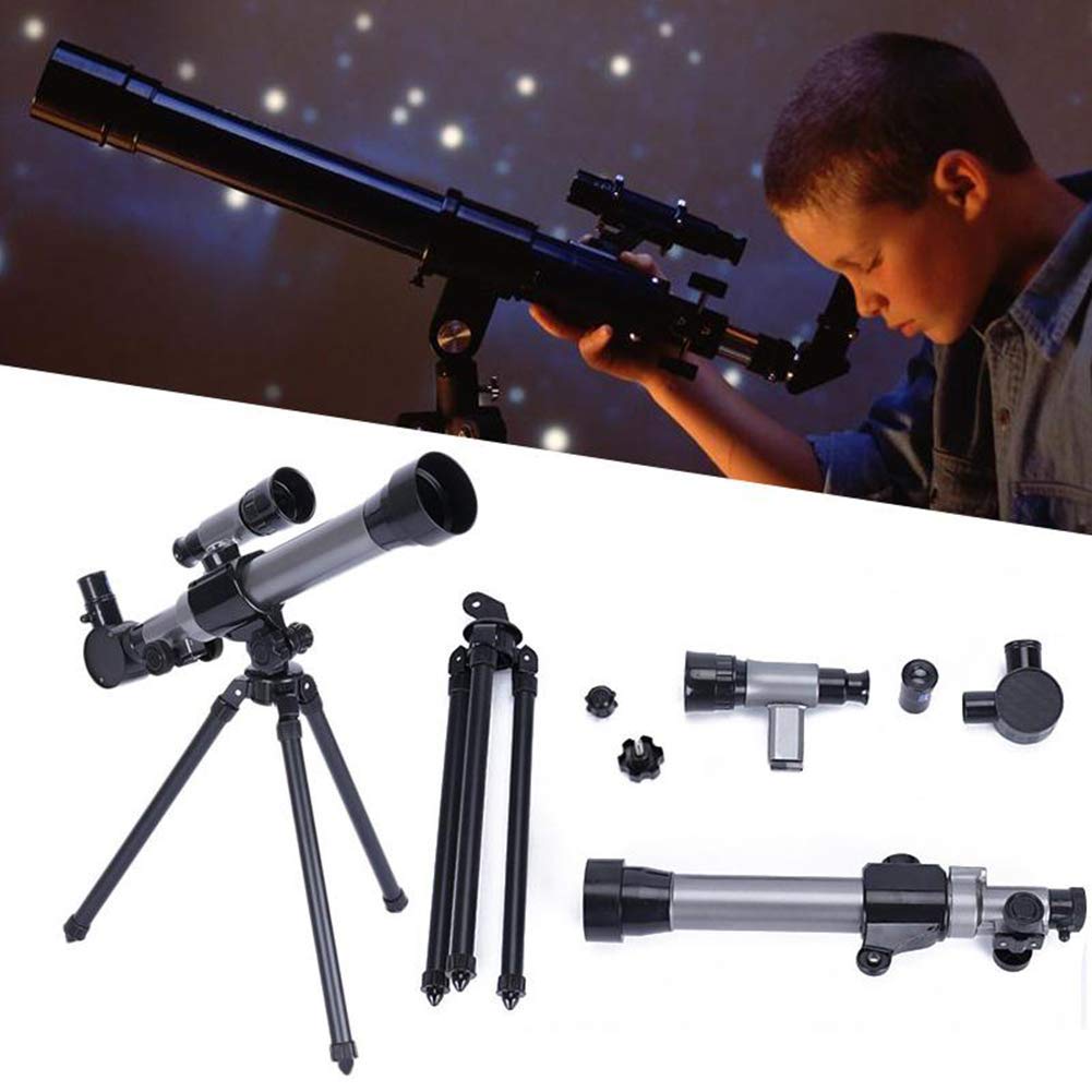 20-40X zewnętrzny monokularowy teleskop astronomiczny ze statywem przenośna zabawka dla dzieci z lustrem z celownikiem, kompasem