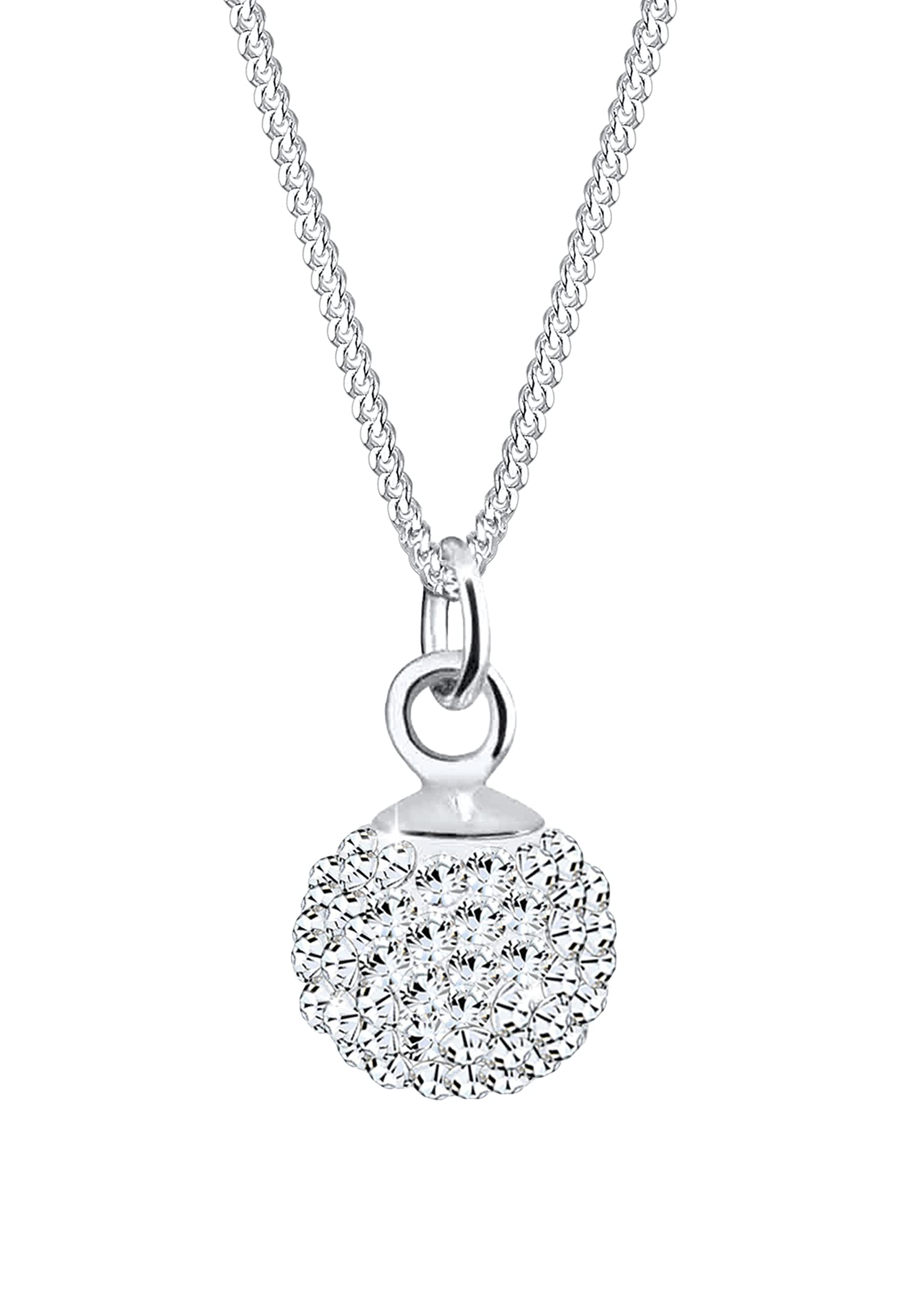 Elli Necklace Elli Necklace Ball Pendant Crystals 925 Sterling Silver