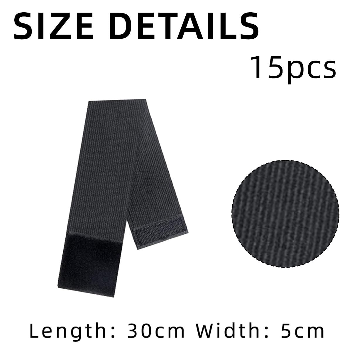 LEEQ Regolabile Elastico Braccio Fascia - Elastico Braccio Squadre di Funerali Rispetto per Rispetto Funerale Commemorativo, Squadra di Calcio,Nero(15 PCS)