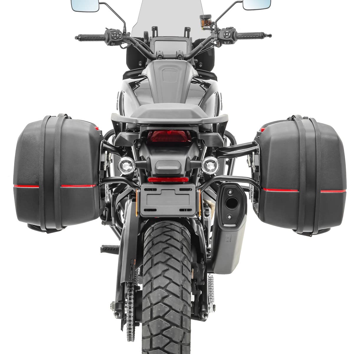 Maletas Laterales Moto Bagtecs TB8S 2x45L + adaptadores de Montaje