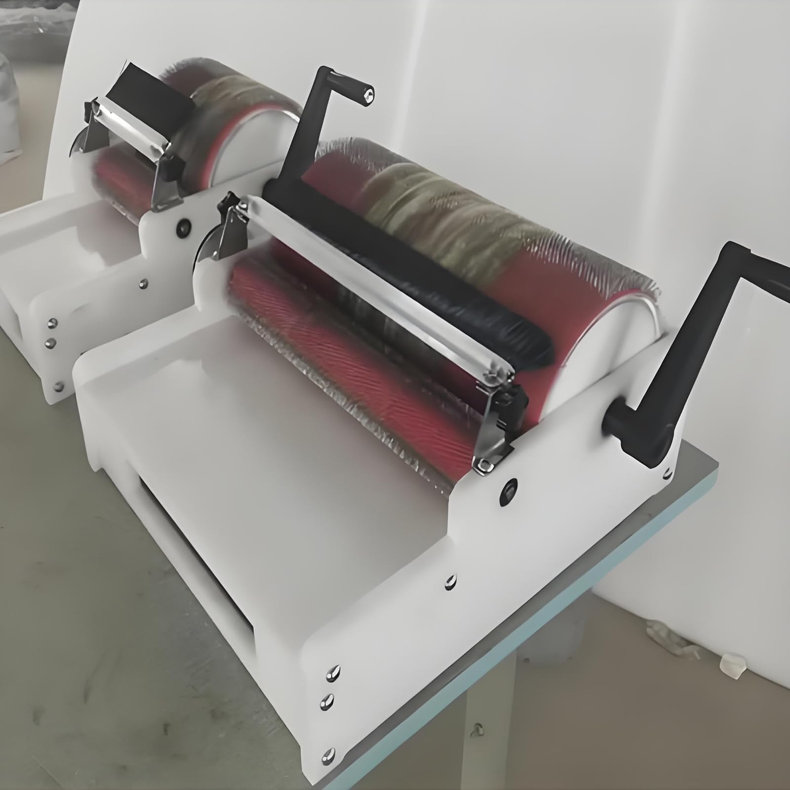 Wytrzymała ręczna maszyna do zgrzewania wełny z napędem pasowym, narzędzie do produkcji filcu DIY do majsterkowania i projektów tekstylnych
