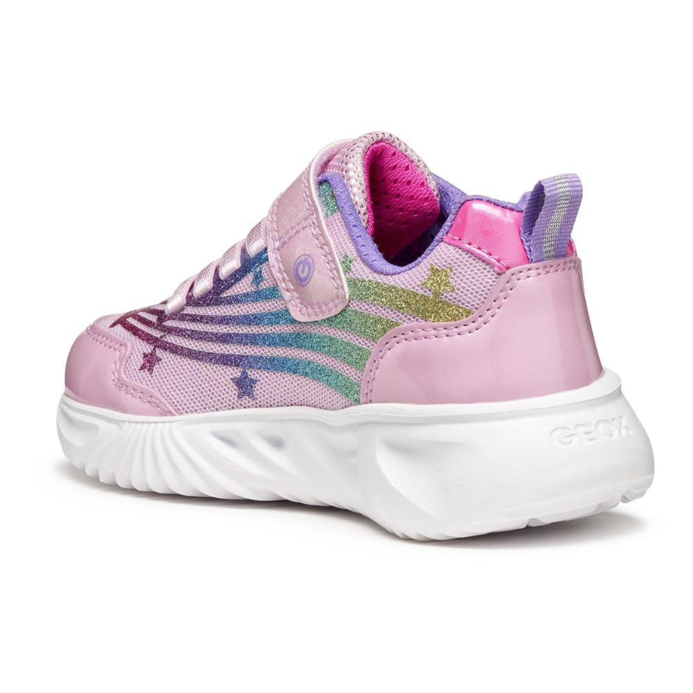 Geox J Assister Girl A, Sneakers para Niña