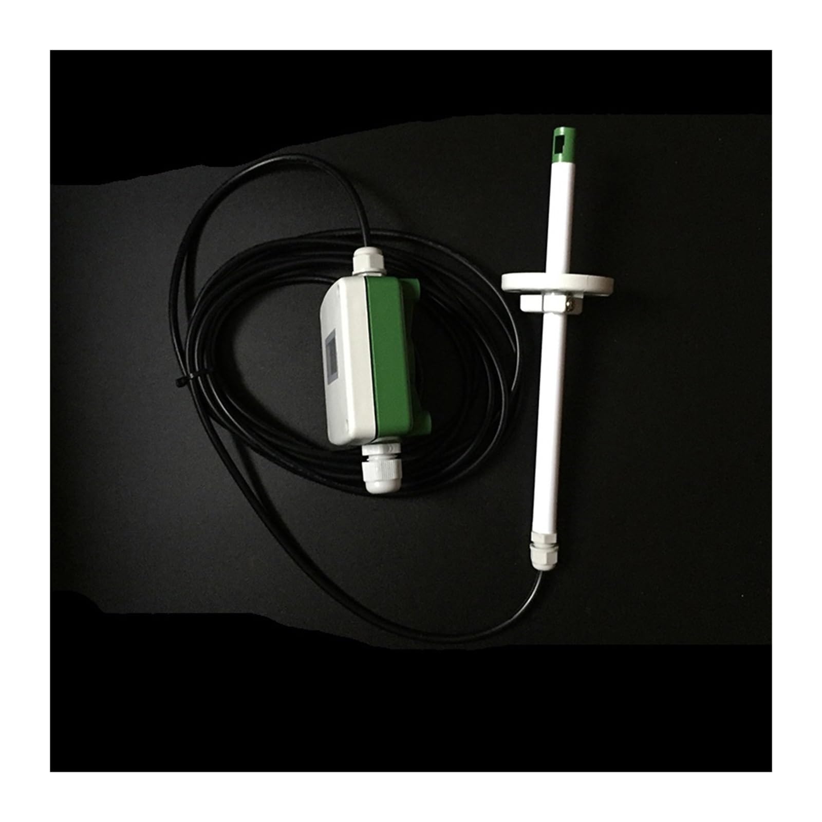Sensor de Velocidad del Aire, Volumen de Aire, Temperatura del Aire con Pantalla LCD, caudalímetro de Aire, totómetro, Salida de 4-20 mA, 0-5 V, 0-10 V(0-5V 12V Power)