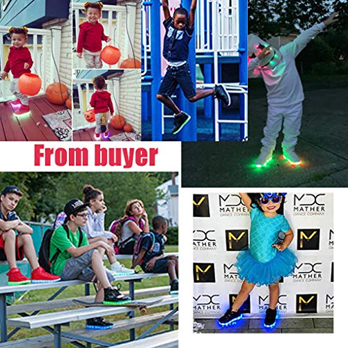 Bambini LED Lampeggiante Scarpe per Ragazzi e
