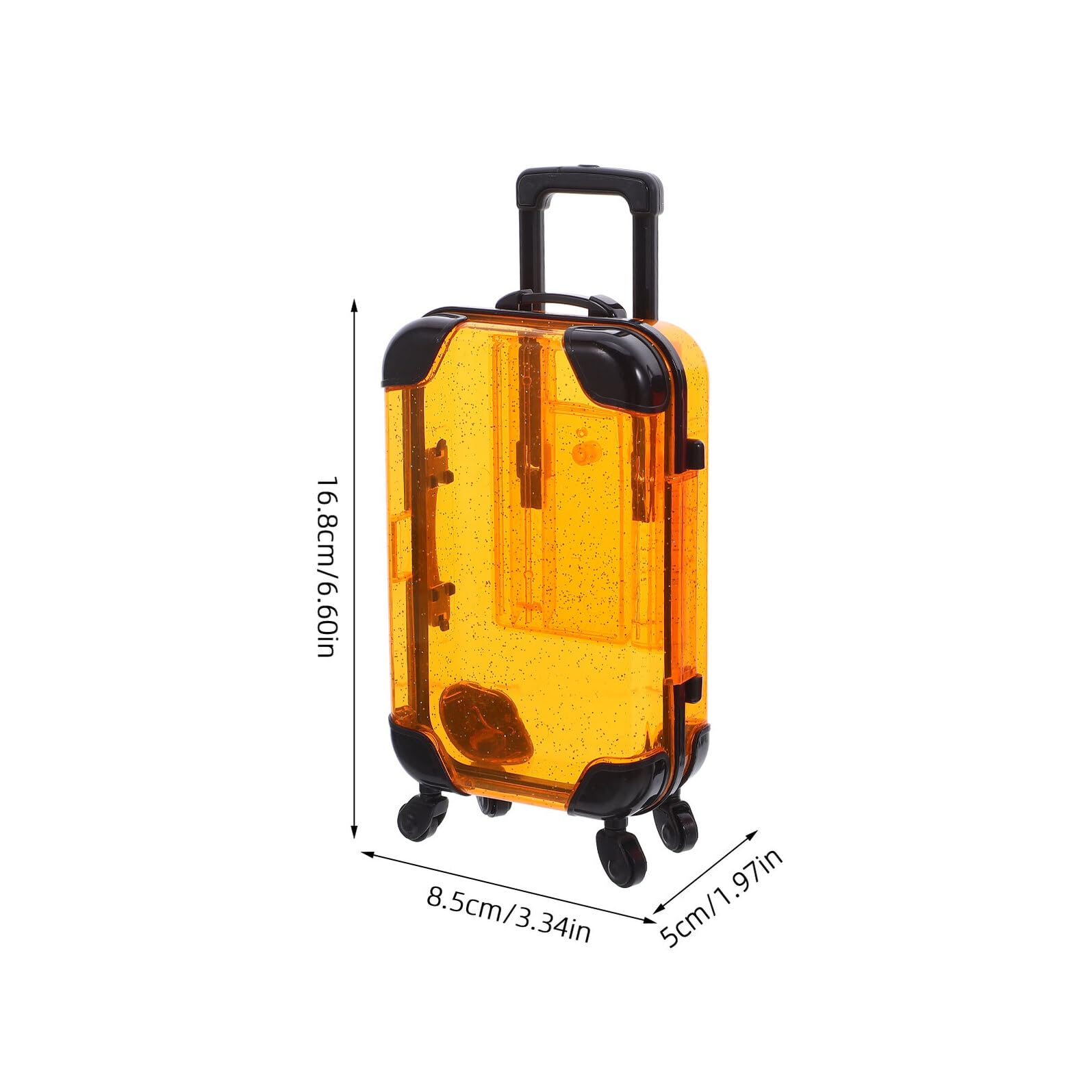 DECHOUS Set da Gioco Valigie per 5 Pezzi con Mini Valigia Giocattolo Leggera e Trolley di Simulazione con Ruote Lisce Gioco di Finzione Creativo per Viaggio e Apprendimento dei Colori