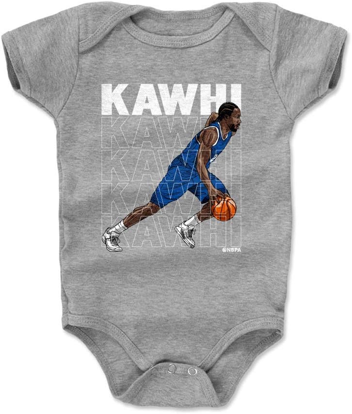 500 LEVEL Kawhi Leonard Repeat Los Angeles Clippers One-Piece Infant Bodysuit