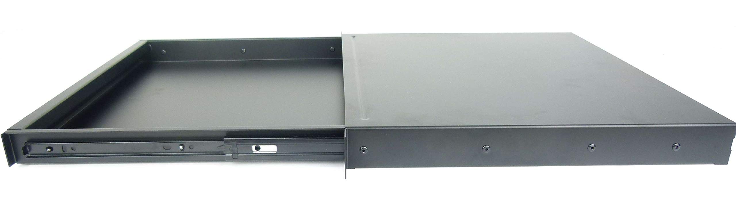 Adam Hall 1 HE ERGO 19" aluminiowa szuflada rack 874E01A (1 x 1 HE ERGO ALU)