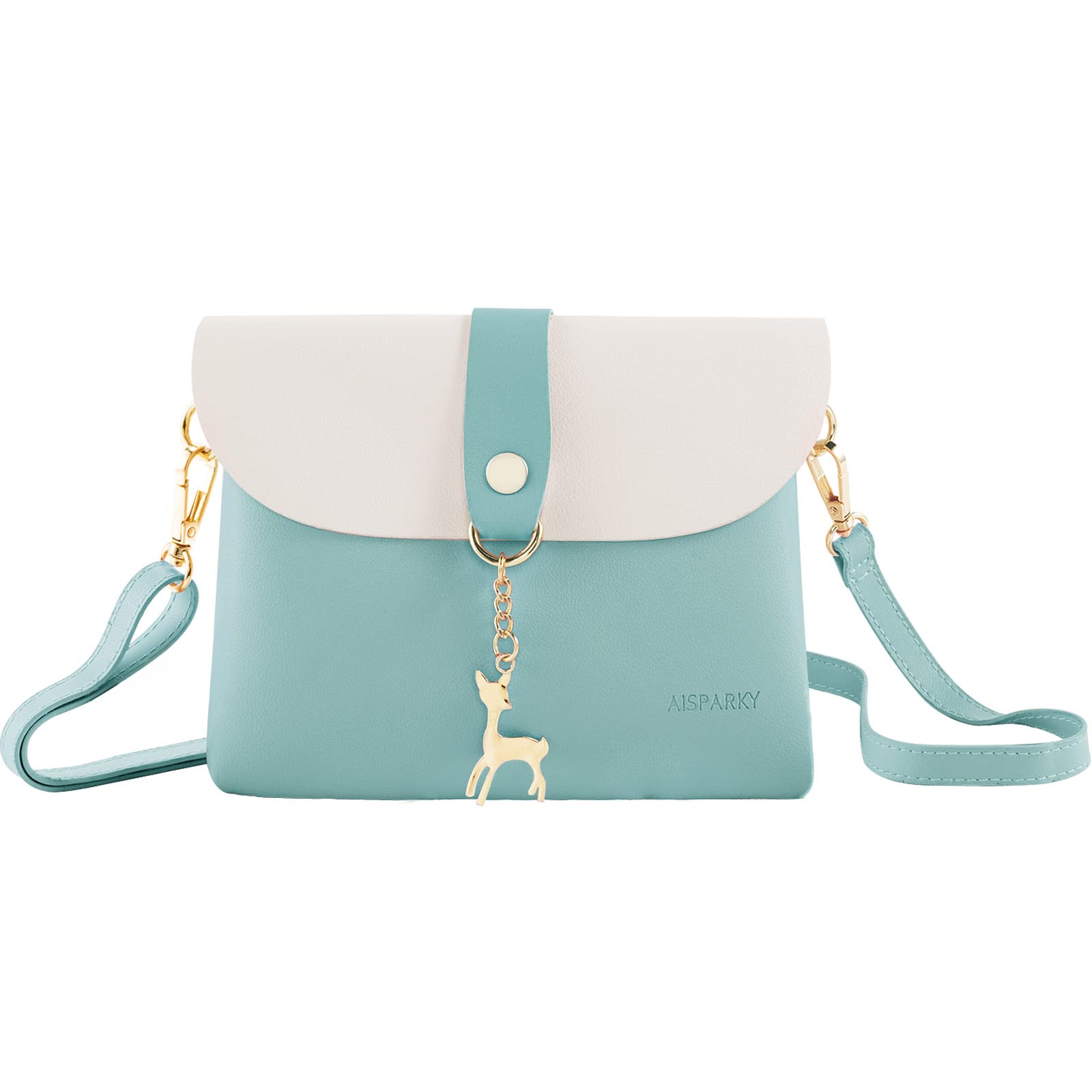 AISPARKY Small Crossbody Purse for Girls Shoulder Bag with Adjustable Strap