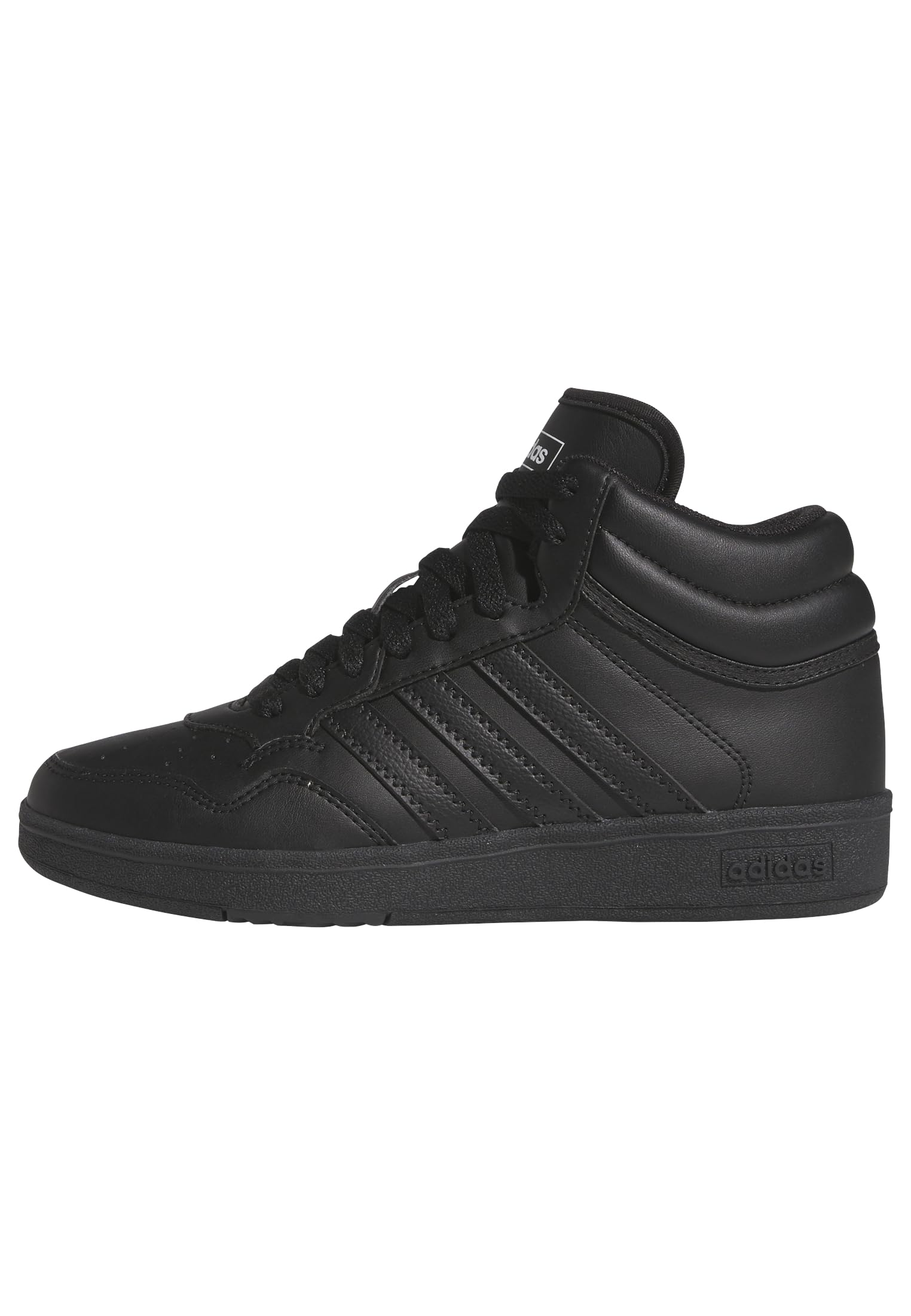 adidas Hoops 4.0 MID Shoes, core Black/core Black/FTWR White, 3.5 UK Child