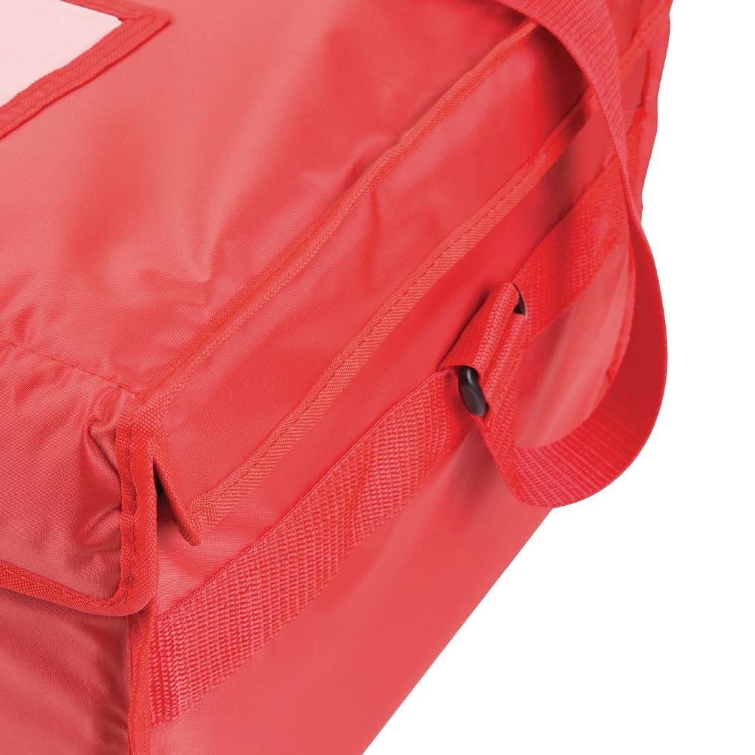 Vogue Hot Food Pizza Liefertasche, Rot, Material: Nylon isoliert, Größe: 420(H) x 350(B) x 250(T)mm, für Takeaway-Restaurant Lieferung nach Hause oder zu Hause verwenden, Einsatz separat erhältlich, S483