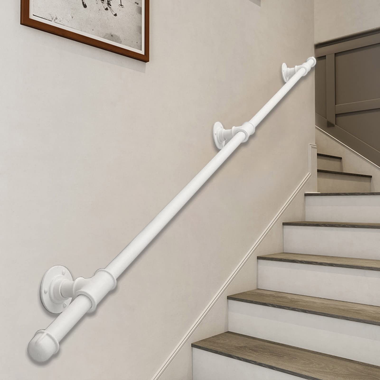 Main courante de rampe d'escalier pour sécuriser le jardin et la maison