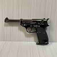 ワルサーＰ.38 モデルガン　ガスライター ワルサーP38 ガスライター】金属製のガスライター 隠れ処の道具