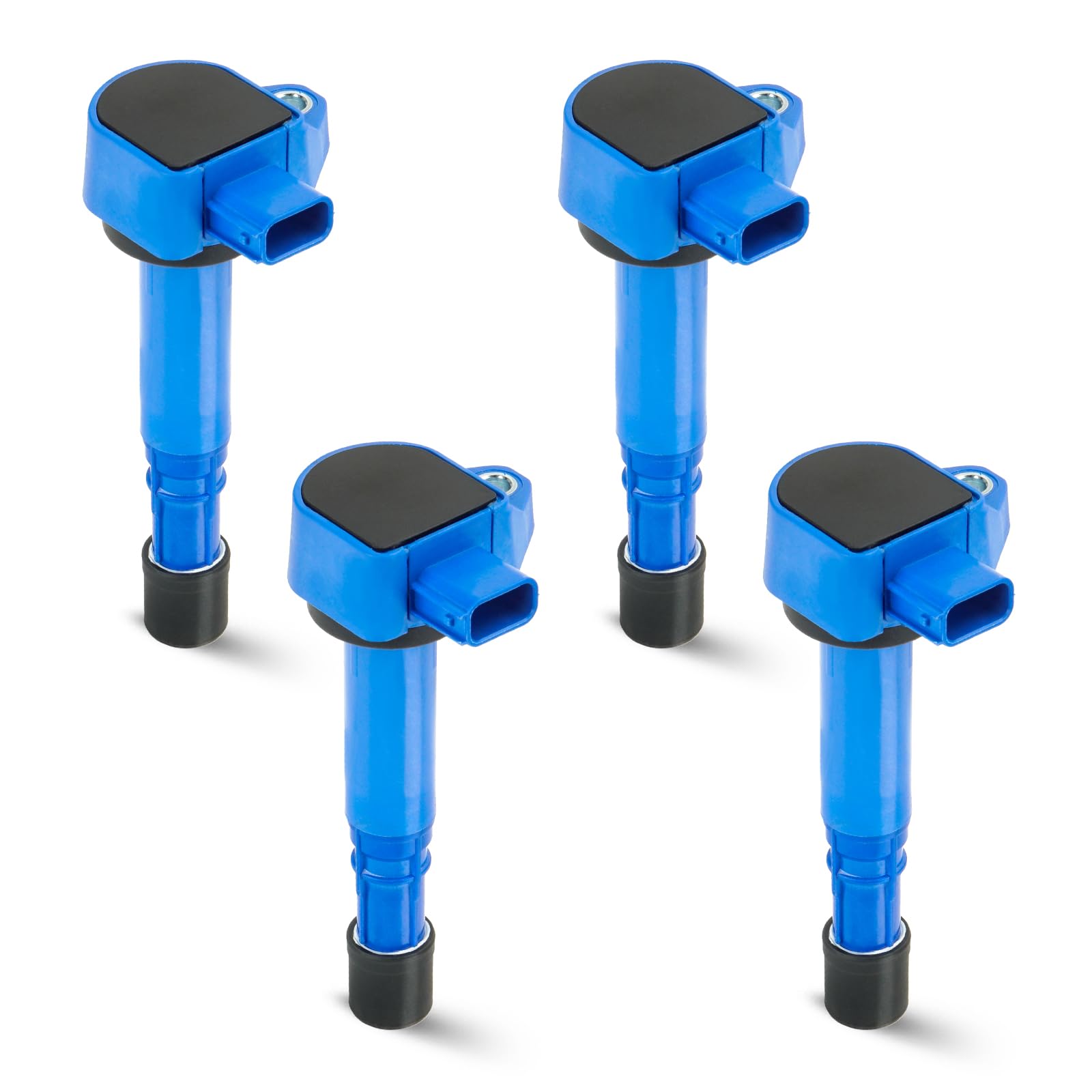 Hurotoms 4PCS Ignition Coil Pack Compatible with Honda Civic 2001-2005, for Pilot Ridgeline Acura MDX Saturn Vue 3.5L 1.7L V6, Replaces UF400 UF512