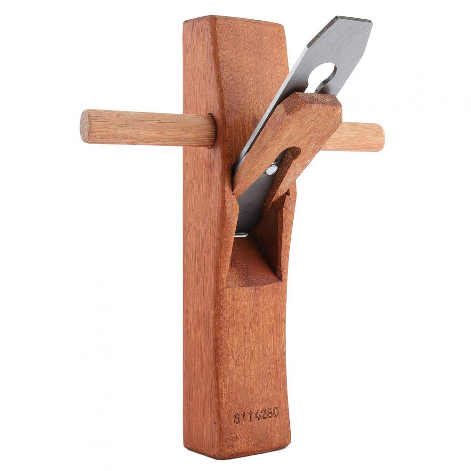 Pialla a mano, pialla a mano a blocco con lama regolabile per la lavorazione del legno, pialla per utensili in legno a mano(#3)