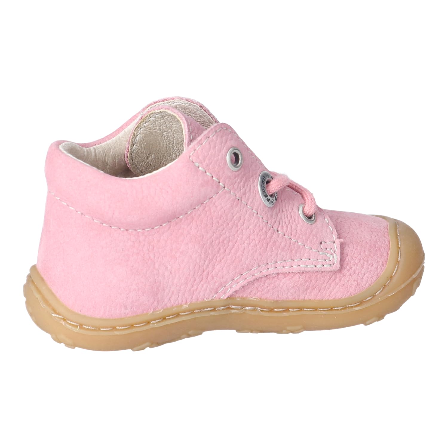 RICOSTA Mädchen Stiefel Cory, Kinder Lauflernschuhe, Weite: SCHMAL, lose Einlage, terracare, schnürstiefel, Booties, Leder, Mallow (330), 23 EU