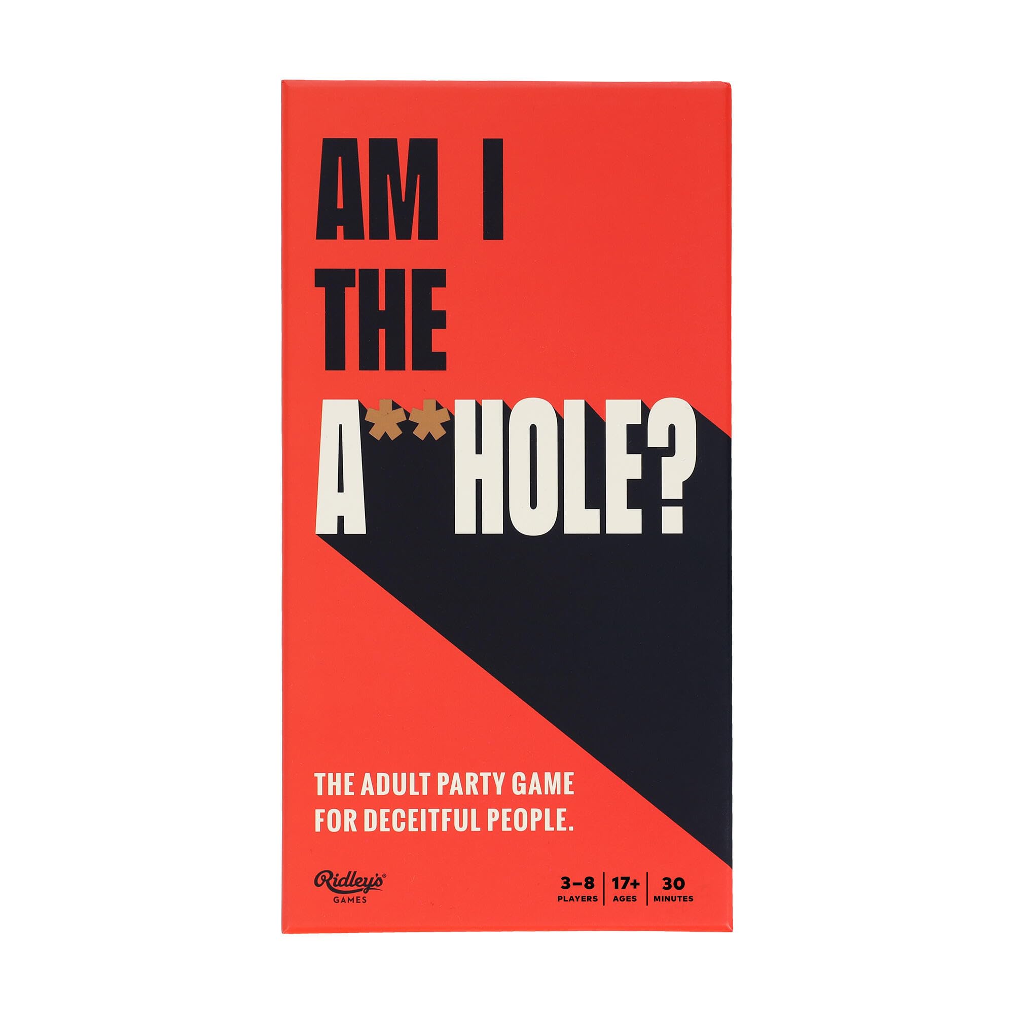 Ridley's, Am I the A**hole?, 71mm x 117mm x 218mm
