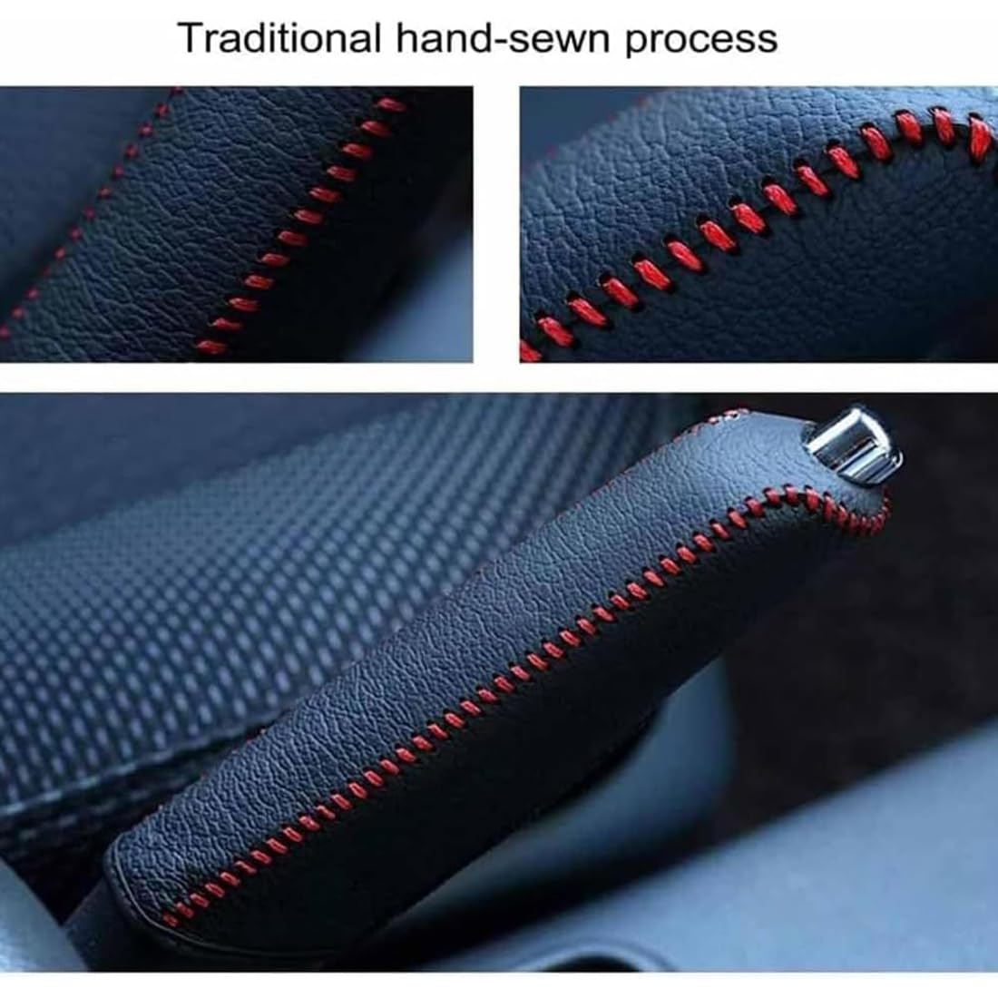 Funda Freno de Mano Coche para Kia Sorento 2004 2005 2006 2007 Funda Palanca Freno de Manoprotector de Mango Cubierta Manija Freno Mano,B
