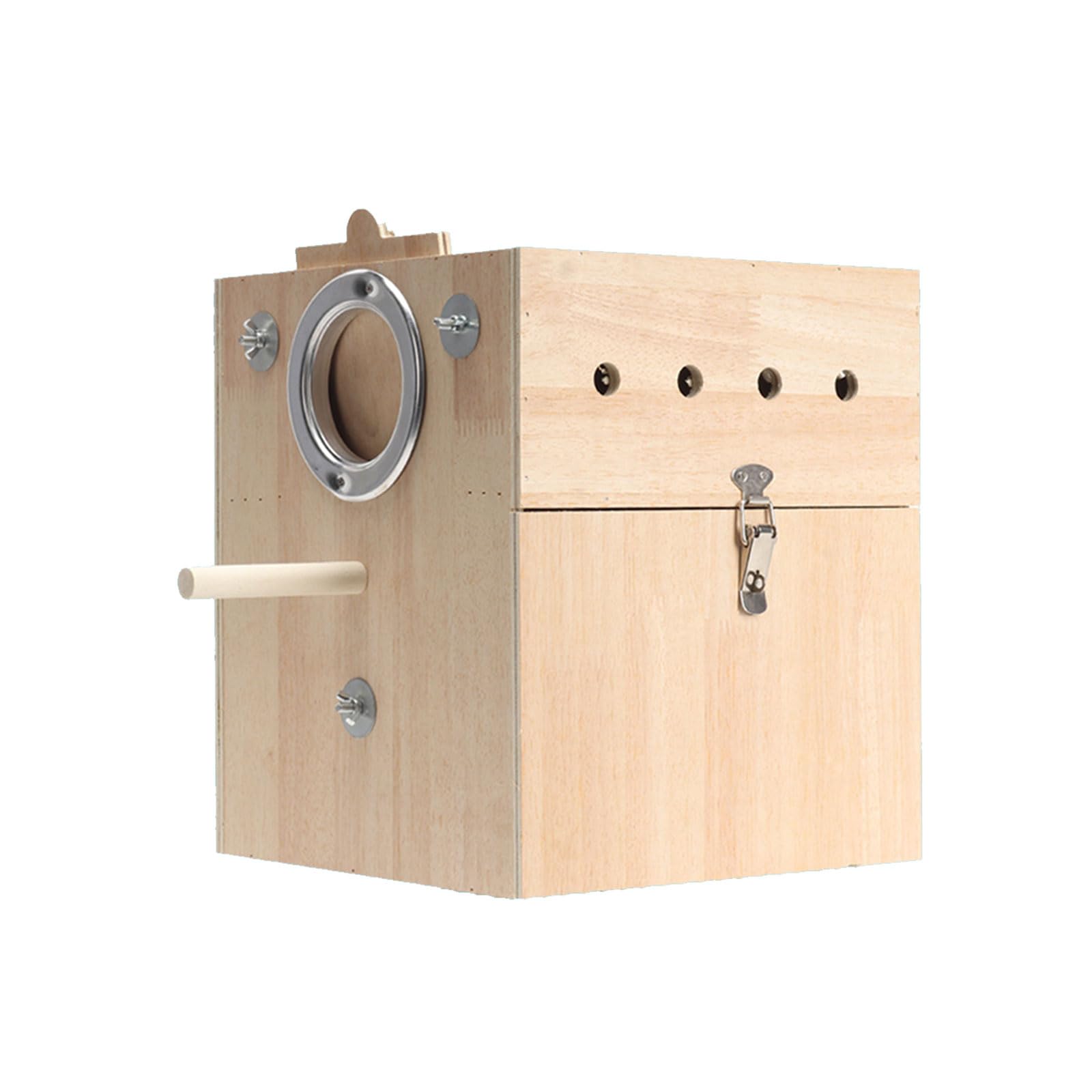 NEWFT Parrots Cage Breeding Shelter Stand Nest Cage Nest Box Bird House for Commercial Household Use View Safe and Secure