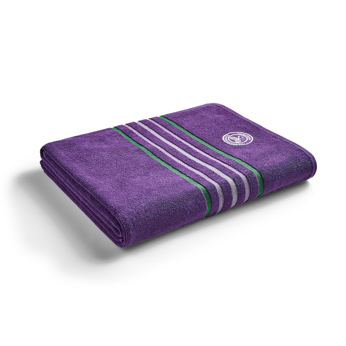 Wimbledon Purple Spectator Towel | Compact Picnic Towel | Quick Dry | 180Cm X 180Cm | Official 2025 Tennis Championships Merchandise |