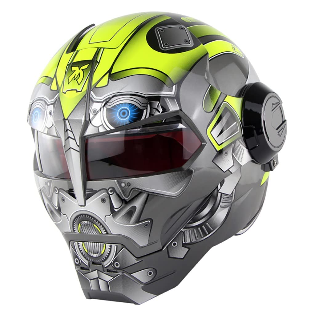 Casque motocross intégral rétro pour les virées en moto vintage