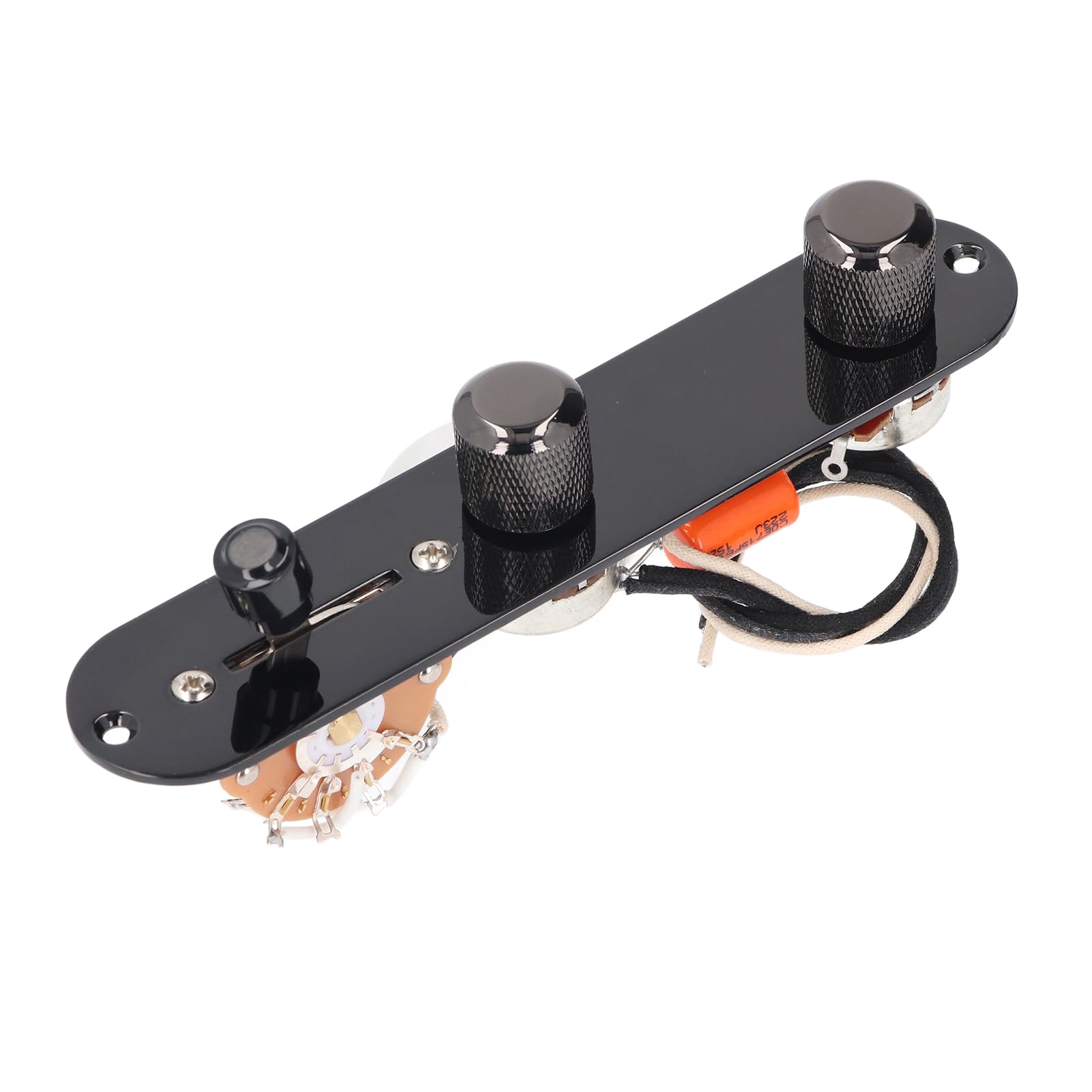 Telecaster Guitar Control Plate 3 Way Prewired Loaded with Blade Switch