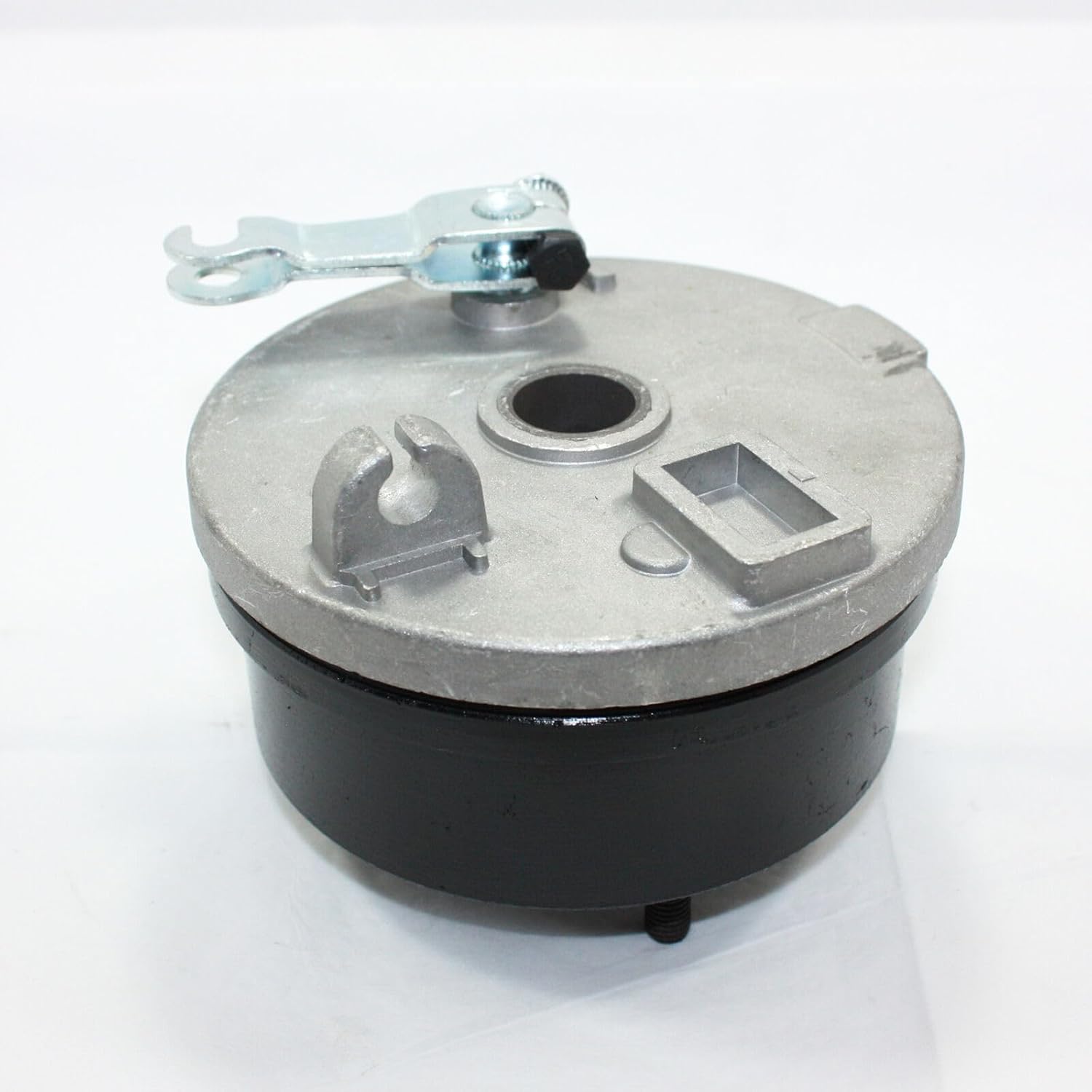 LEFT TAOTAO 8" RIM ATV FRONT WHEEL DRUM BRAKE HUB with PLATE SHOES 125cc 150cc 250cc ATV TAOTAO QUAD NEW CHEETAH NEW TFORCE CHEETAH TFORCE ATA 125E 125F1 125G 125H 125L 135D 135DU 150B 150G 250B 250C