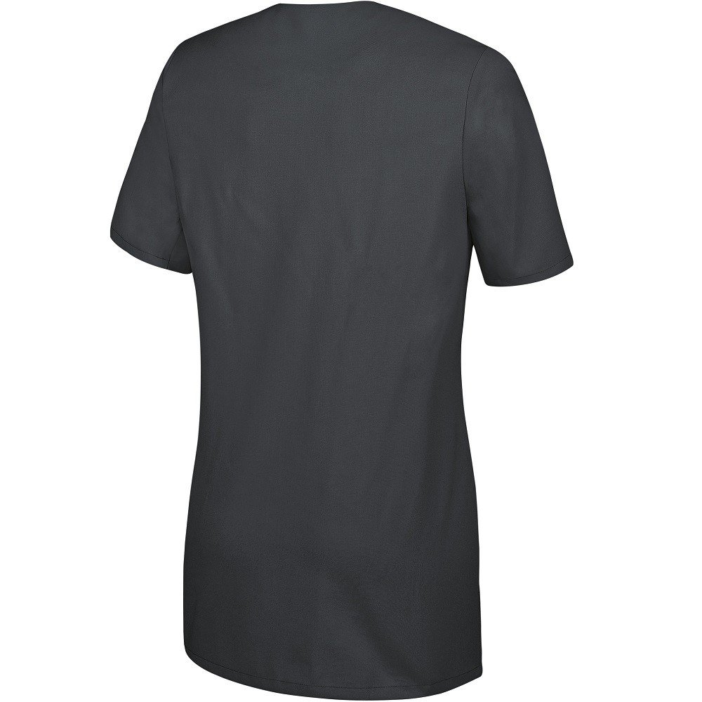 BP 1740-435-56-XS Tunique pour femme, manches 1/2, col en V avec fine bande à bouton-pression, mélange de tissu 180 g/m², anthracite, taille XS