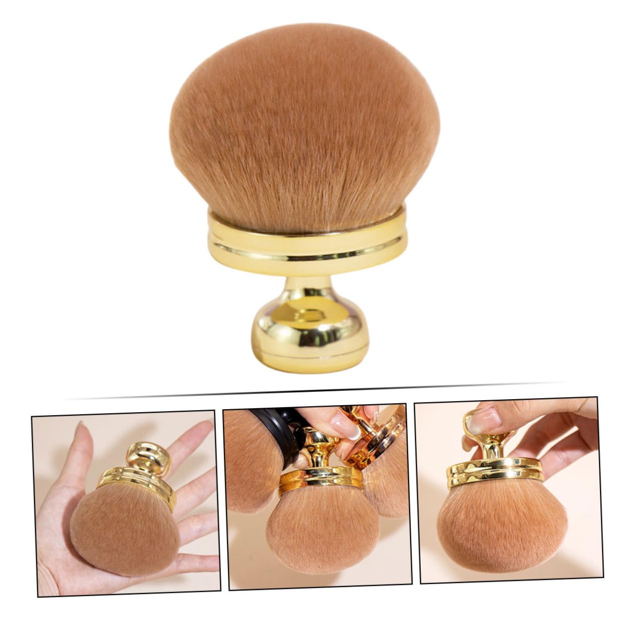 FOMIYES 4 Pièces Pinceau De Maquillage Moelleux Et Doux Pinceau De Maquillage Blush Pinceaux Blush Pinceau Blush Pour Les Joues Fibre Artificielle Voyage Ensemble De Maquillage