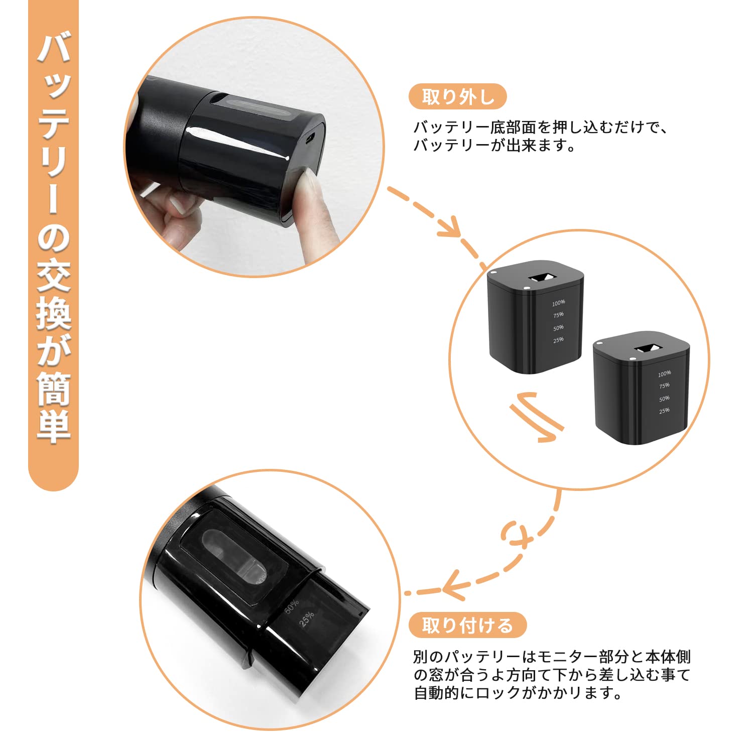 Amazon.co.jp: Bucasso バッテリー Type-C対応 充電式エアブラシ