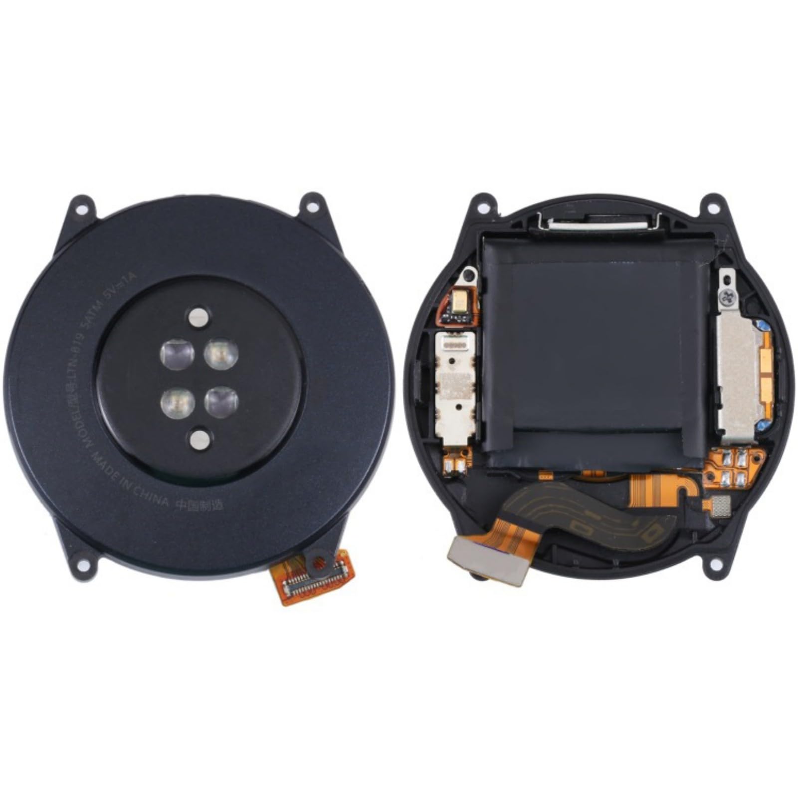 Coque arrière avec batterie pour montre intelligente 46 mm