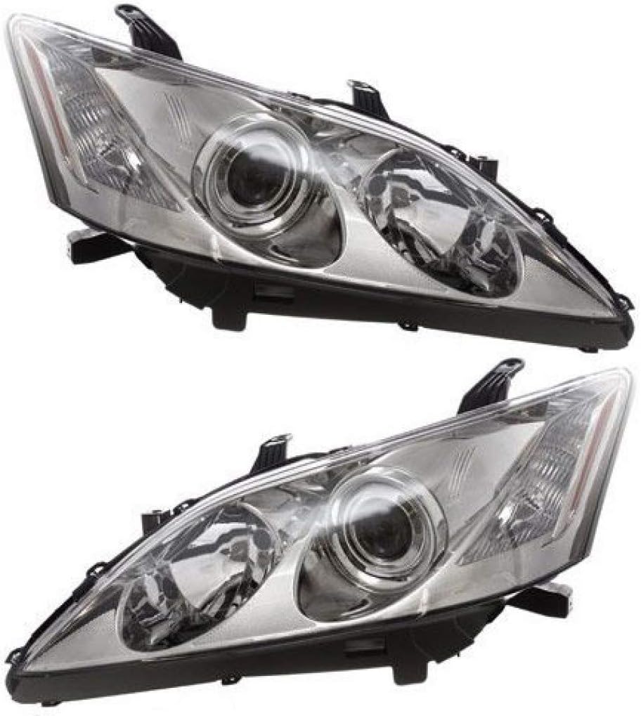 CarLights360 For Lexus ES350 2007 2008 2009 Headlight Assembly Unit Passenger Side DOT Certified | LX2503134 | 81130-33670