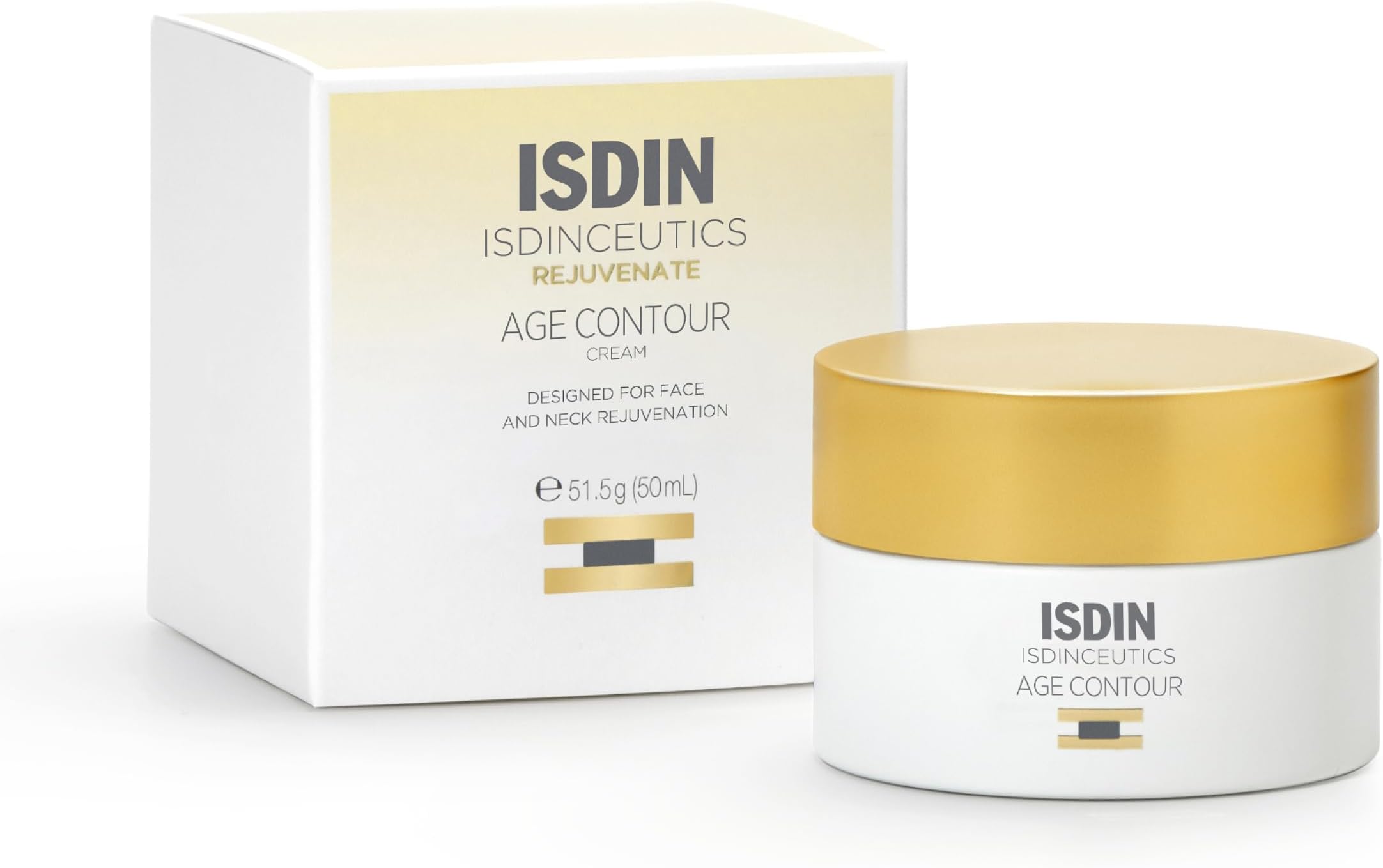 Isdinceutics Age Contour Firming and Rejuvenating Cream - Face Moisturizer with Niacinamide. Visibly Reduces Wrinkles, 18.1 OZ.