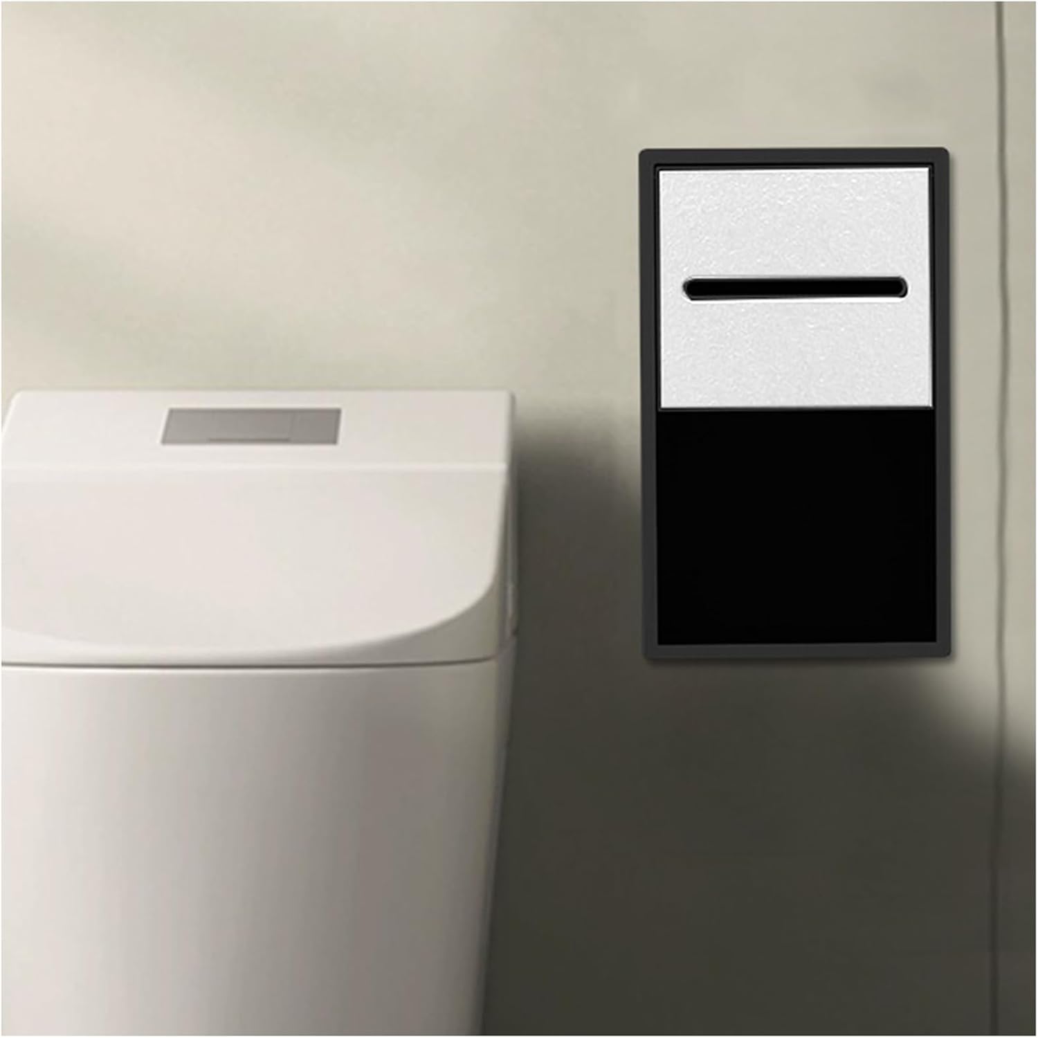 Shower Niche Brushed Stainless Steel, Toilet Paper Storage Rack, Trash Can Built-In Niche, Embedded Waterproof Shower Niche Suitable for Kitchen Living Room Bedroom Storage Rack, Easy To Instal