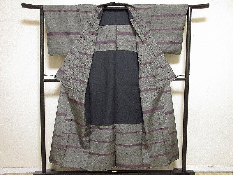 正規品，最新作 ドークブア■色無地　経節紬　柴染　極上の逸品　511