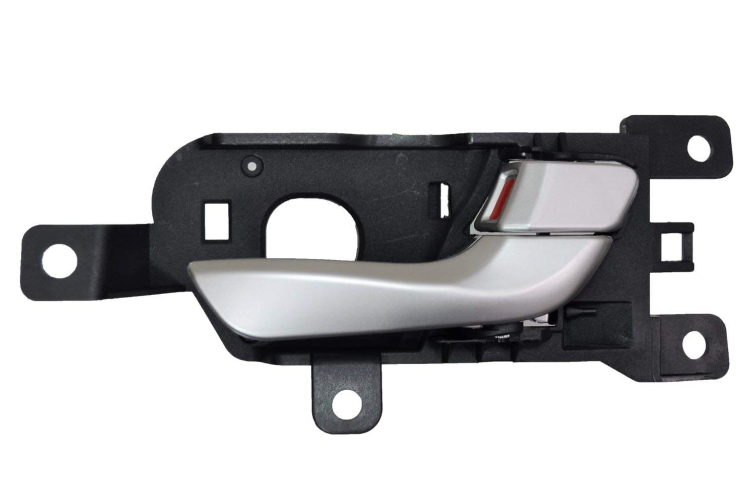PT Auto Warehouse HY-2602R-RR - Poignée de porte intérieure intérieure - Levier argenté - Côté passager arrière droit
