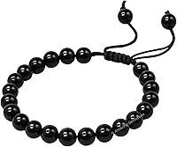 Vista 271 de Amazing Gemstone Crystal Bracelet for Women Men's Gifts - Protection Healing Crystal Bracelet - 8mm Gemstone Beaded Adjustable Bracelet Pulseras