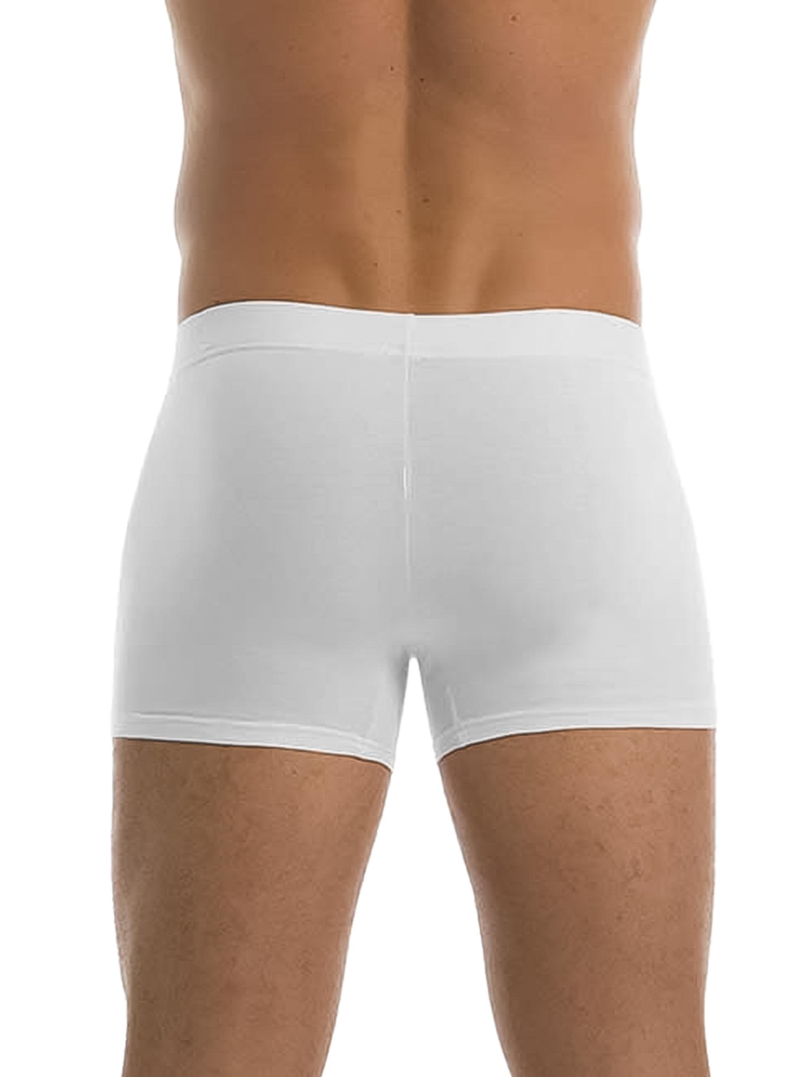 GARDA - 6 Boxer Uomo in Cotone Bielastico, Boxer Elastico Ricoperto 3472
