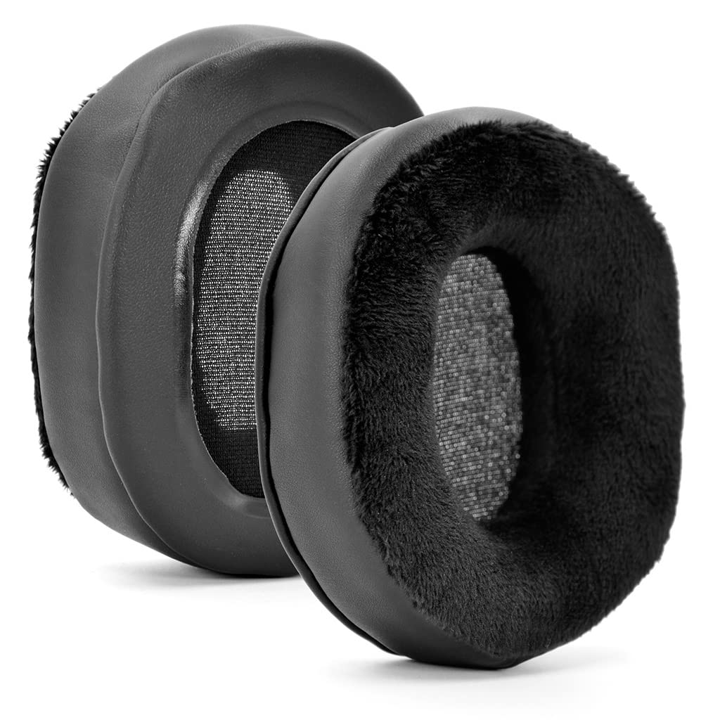 GRABLOOMProtective Foam Replacement Earpads Flannel Cushion Cover for Logi-tech G533 G633 G933 Headset Ear Cushions