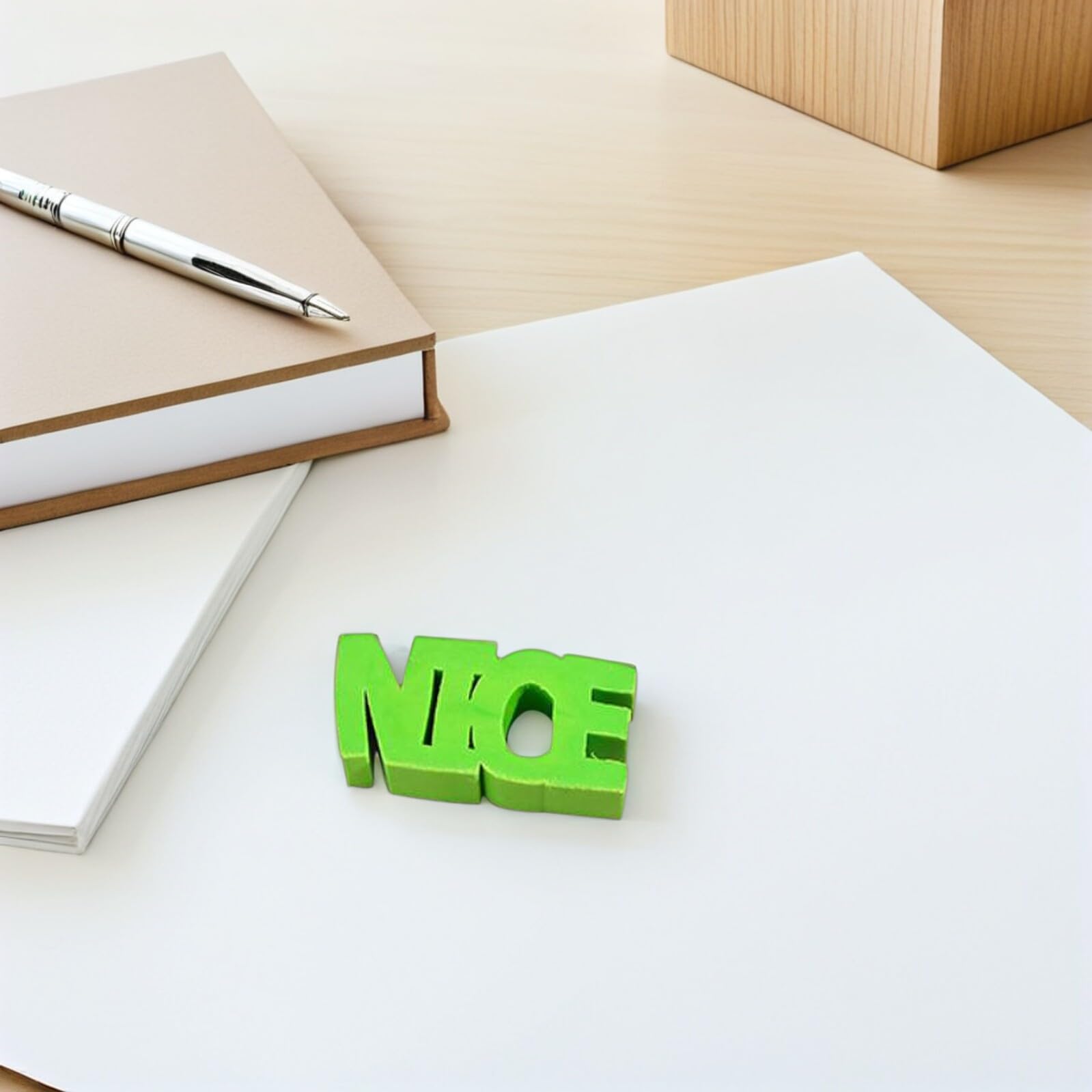30 Gomme da Cancellare per “nice” Verdi, Gomme a Blocco Piccole per Matite, Cancelleria Scolastica per Studenti e Artisti, Forniture per Ufficio e Premi Educativi per