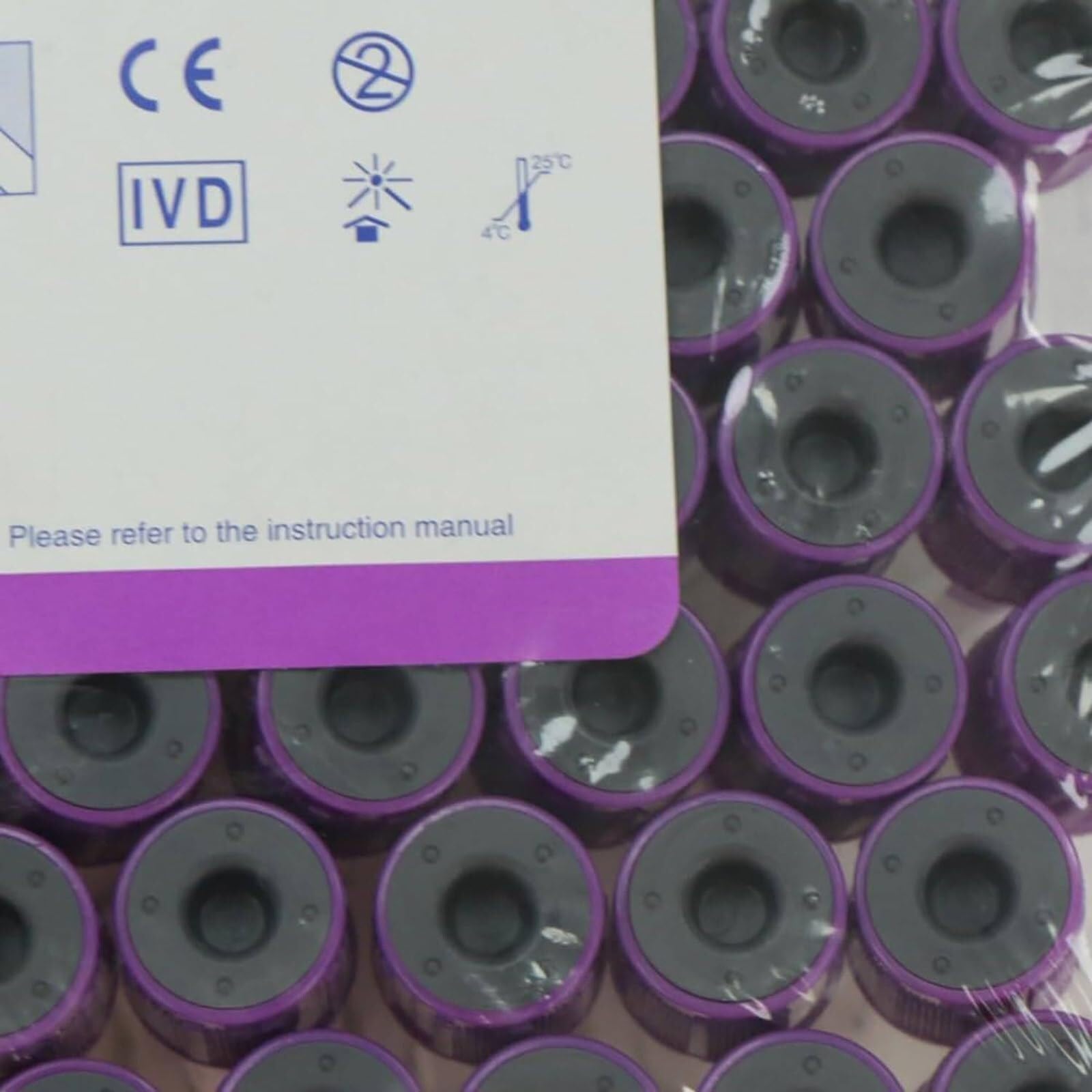 Sterylne jednorazowe probówki do pobierania krwi próżniowej - 100 sztuk, 1/2/3/5/10ml, PET/szkło, aktywator skrzepu i żel separator, do laboratorium i wirówki(10ml)