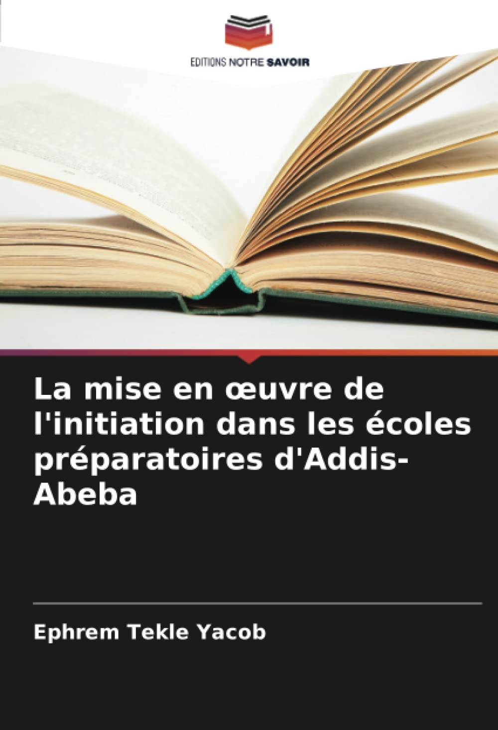 La mise en œuvre de l'initiation dans les écoles préparatoires d'Addis-Abeba (French Edition)
