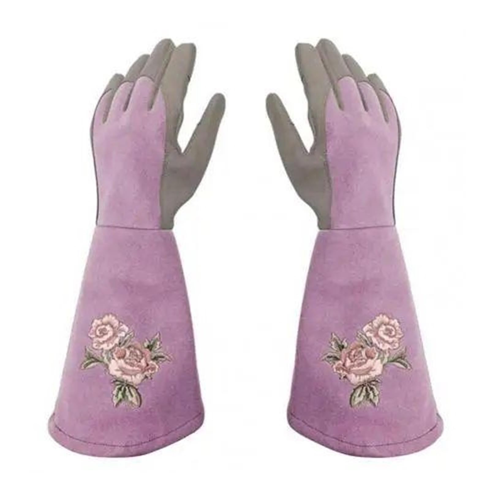Guanti da Giardinaggio, Guanti da Giardinaggio Multicolor(Light Purple,S)