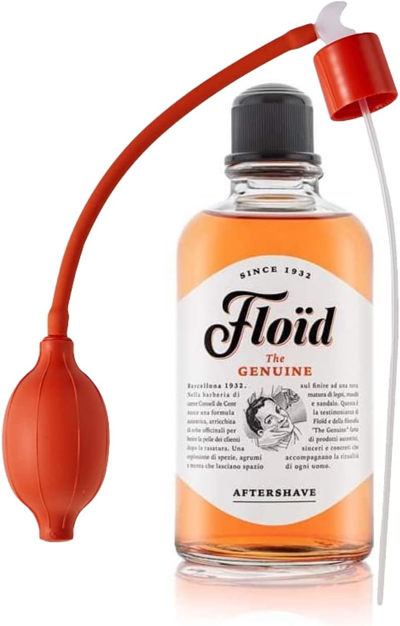 Floid Classic Aftershave 400ml with Orange Atomizer - Original Genuine Flavour
