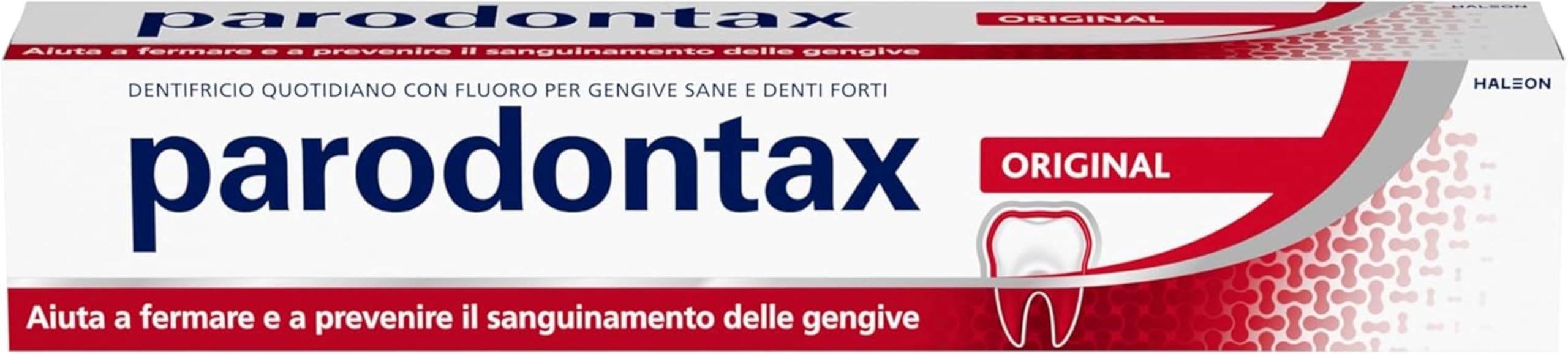 Parodontax Original Zahnpasta entfernt Plaque-Ablagerungen, hält Zahnfleisch, starke Zähne und frischen Atem, für den täglichen Gebrauch, 75 ml
