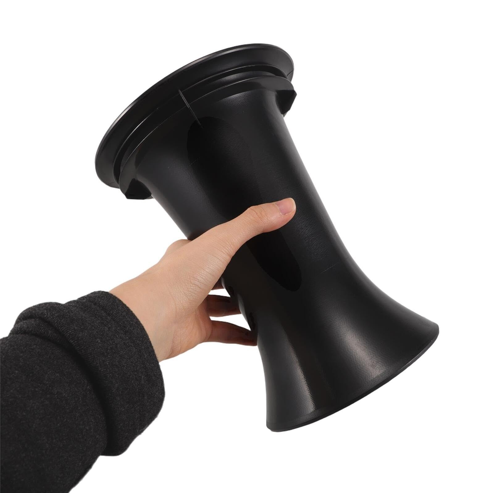 Housoutil Tube d'Évent Haut-Parleur 8 Pouces en Plastique Renforcé, Évent Bass-Reflex pour Caisson de Basses, Accessoire pour Enceinte Guitare, Utilisation en Salon et Studio